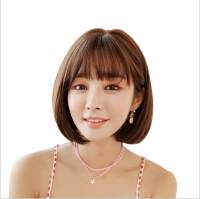 TSE วิกผมสั้นผม Bobo เกาหลี Bobhaircut ผมสั้นตรงที่สมจริงเคมีเส้นใย D3079X83006