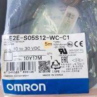 E2E-S05S12-WC-C1  NEW Omron proximity switch   สายยาว 5เมตร