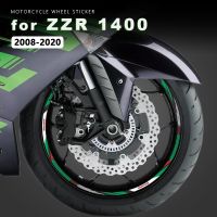 Motorcycle Wheel Sticker Waterproof Rim Decal For Kawasaki ZZR1400 Accessories 2008 ZZR 1400 2010 2009-2020 2016 2017 2018 2019