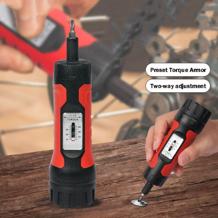 Range Electric Screwdriver Torque Adjustable Torque Screwdriver Preset