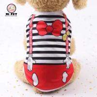 Pet Clothes Teddy Schnauzer (มิกกี้)  สัตว์เลี้ยงเสื้อผ้าเย็นแฟชั่นเสื้อยืดเท็ดดี้ฤดูใบไม้ผลิและฤดูร้อนลูกสุนัขลูกแมว