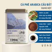 Cà Phê Arabica Cầu Đất Rang Mộc DalatFarm - Hộp 250Gr Dạng Bột