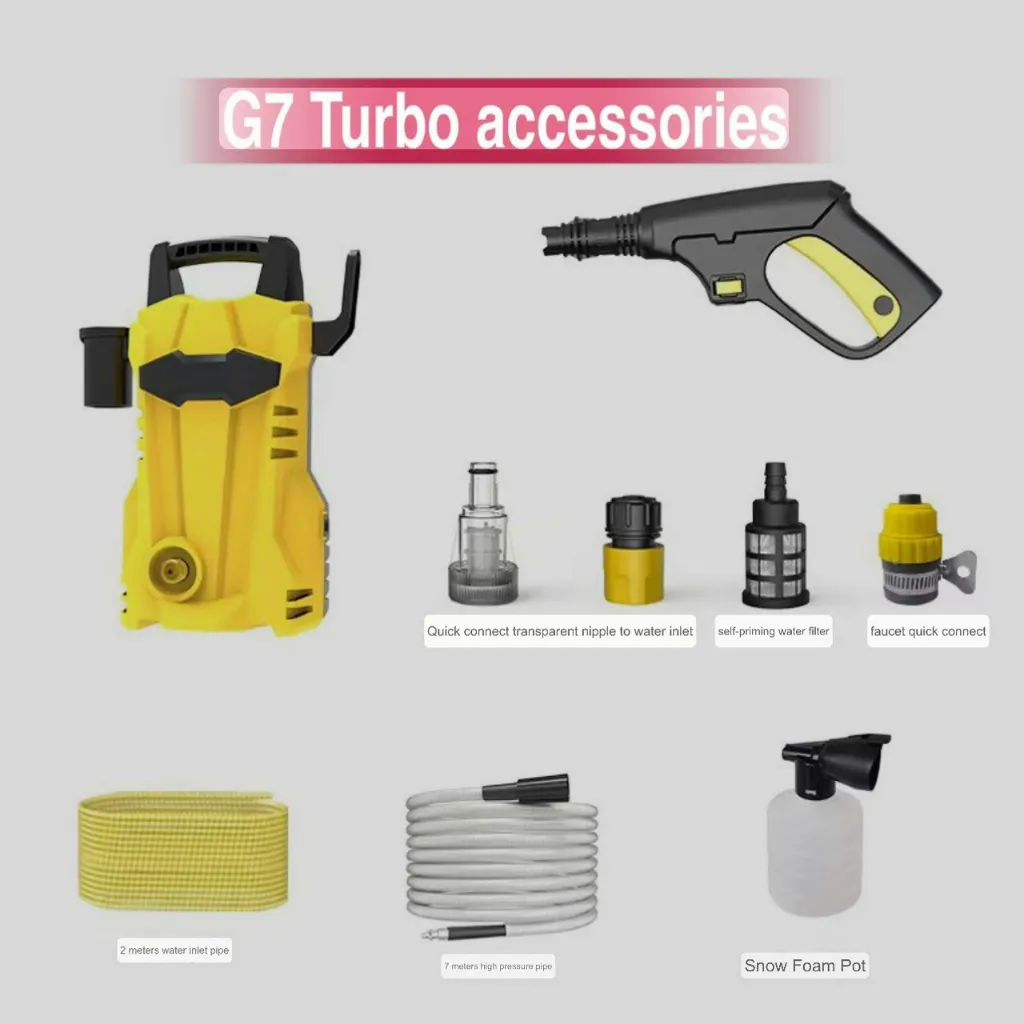 Bosch Style G7/G8 Turbo Waterjet High Pressure Cleaner Water Jet