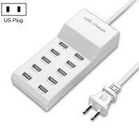 USB Multi-Port Charger โทรศัพท์มือถือ Fast Charging Universal Fast Adapter 10 Interface US Plug