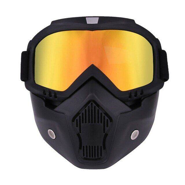 sunglasses with full face helmet mtb