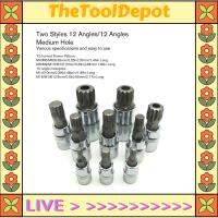 TheToolDepot ซ็อกเก็ตบิทสามหัว12จุดมม. ประแจแขนอัลเลน10ชิ้นขายดี