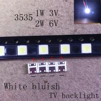 Original For D-Be LED 2W 6V / 1W 3V 3535 Cool cold white LCD Backlight for TV 1000PCS