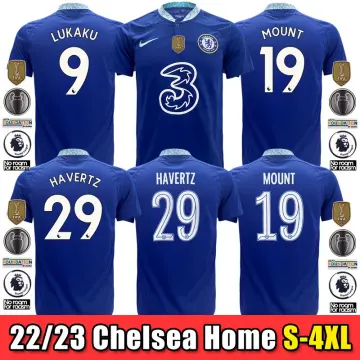 Buy Chelsea Home Kit,Chelsea Jersey With Name,S-4XL Fans 18/19 With Patches  Chelsea Home jersey