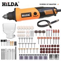 HILDA Electric Drill Mini Grinder Drill Rotary Tools Engraving Machine Engraving Pen With Accessories