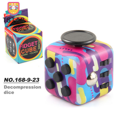 TS【ready Stock】Decompression Magic Cube ความเครียดความวิตกกังวลบรรเทาของเล่น Multicolor Relaxing Cube ของเล่นสำหรับของขวัญวันเกิดสำหรับเด็ก5ถึง7ปีเด็กผู้หญิง【cod】