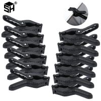 12Pcs Photography Heavy Duty Muslin Clamps 6CM Photo Sp Clamps Plastic Nylon Clamps For Green Screen &amp; Fixed Backdrop Muslin