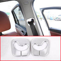 For BMW X3 F25 2011-2017 Car-Styling ABS Chrome Interior Molding Safety Belt Cover Trim Auto Essories