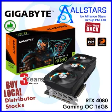 GIGABYTE NVIDIA GeForce RTX 4080 Aero OC 16GB GDDR6X PCI Express 4.0  Graphics Card White GV-N4080AERO OC-16GD - Best Buy