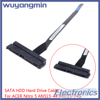 Wuyangmin SATA HDD ฮาร์ดไดรฟ์ตัวเชื่อมต่อสายเคเบิลสำหรับ ACER Nitro 5 AN515-44 NBX0002H AN715-74G