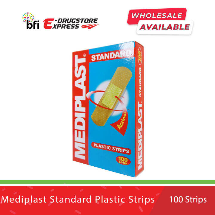 Mediplast Standard Plastic Strips 100's BFIDrugstore Lazada PH