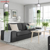 Nordic plant pendant lights black creative living room dining room hanging lamp bedroom study glass plant pendant lamp