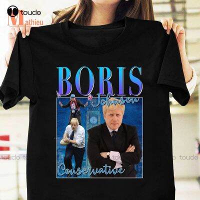 Boris Johnson T-Shirt Mayor Of London Shirt Politician Shirt Custom Shirts For Men Xs-5Xl Christmas Gift Printed Tee Streetwear