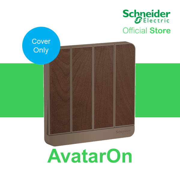 Schneider Electric AvatarOn 4 Gang Switch Cover Lazada