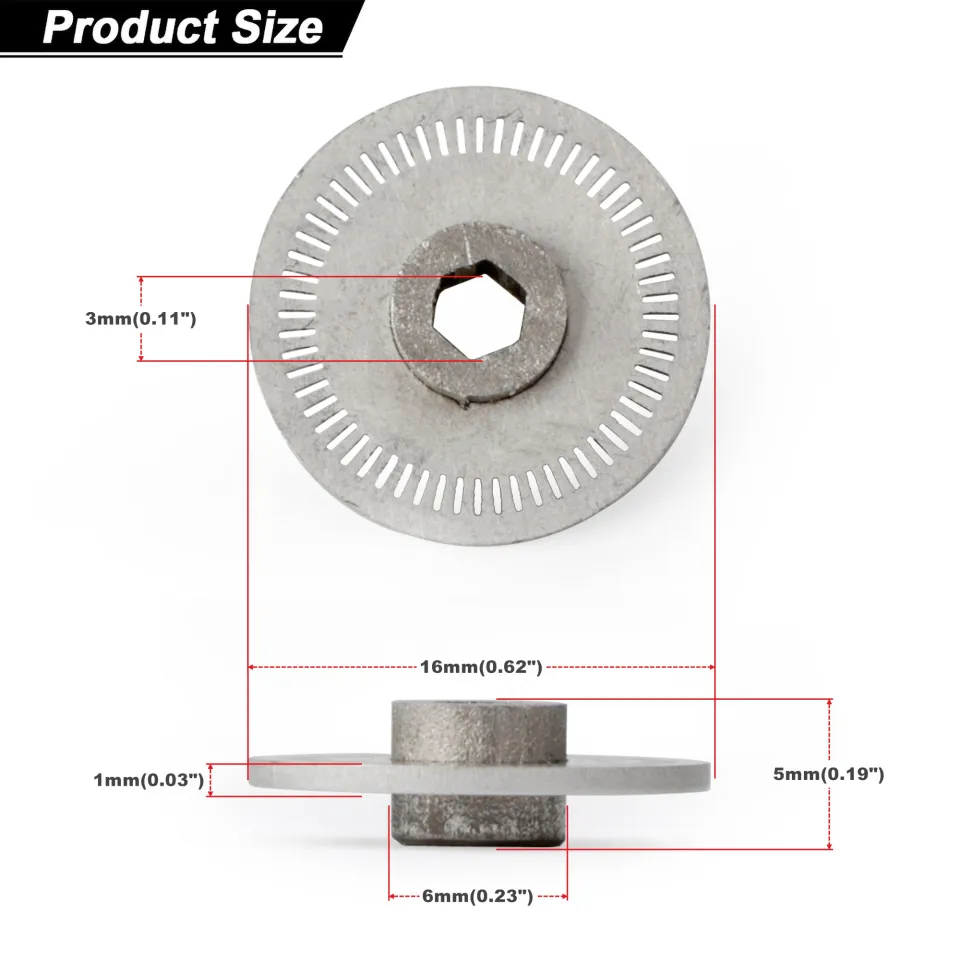 60 Slot Steering Wheel Optical Encoder for Logitech G25 old G27(60 Slot)  Steel Driving Force GT (DFGT) Racing Car Game