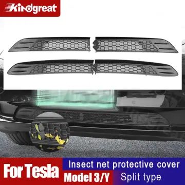 Front Air Inlet Vent Grill Mesh Grille Cover Grid Inserts for Tesla Model 3  Protector Exterior - China Grill Mesh Grille Grid Inserts, Air Inlet Vent Grille  Cover