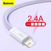 HOT weime428 - / Baseus สาย USB สำหรับ iPhone 13 12 11 Pro XS Max XR X 8 7มินิ2.4A อย่างรวดเร็วชาร์จข้อมูลสายโทรศัพท์สำหรับ iPhone 13Pro Max ลวดสายไฟ