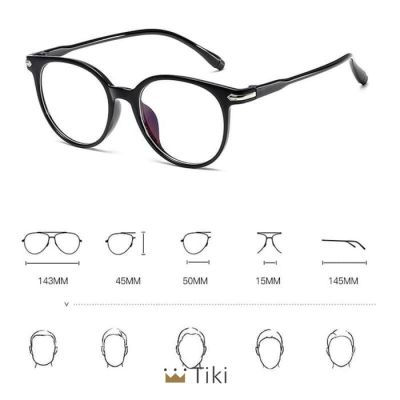 [COD] Anti Radiation Glasses for Womenmen Blue Light Coated Anti Rad Eyeglasses Fashion TK