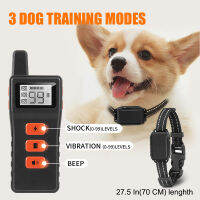 Remote Training Electric Rechargeable With Collar Vition Dog Shock Control Sound Dog Training ปลอกคอกันน้ำ