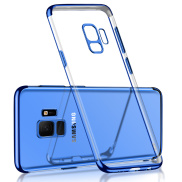 For Samsung Galaxy S9 S9 Plus Soft Flexible TPU Jelly Case Crystal Clear