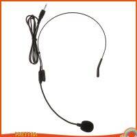 [prettyiaMY] JY-518 XLR 3Pin Wired Ear Hook Headset Headworn Boom Microphone Black