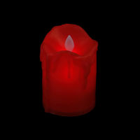 Jingg 1Pcs Flickering Led Tea Light Battery Candles Flameless Xmas Wedding Party