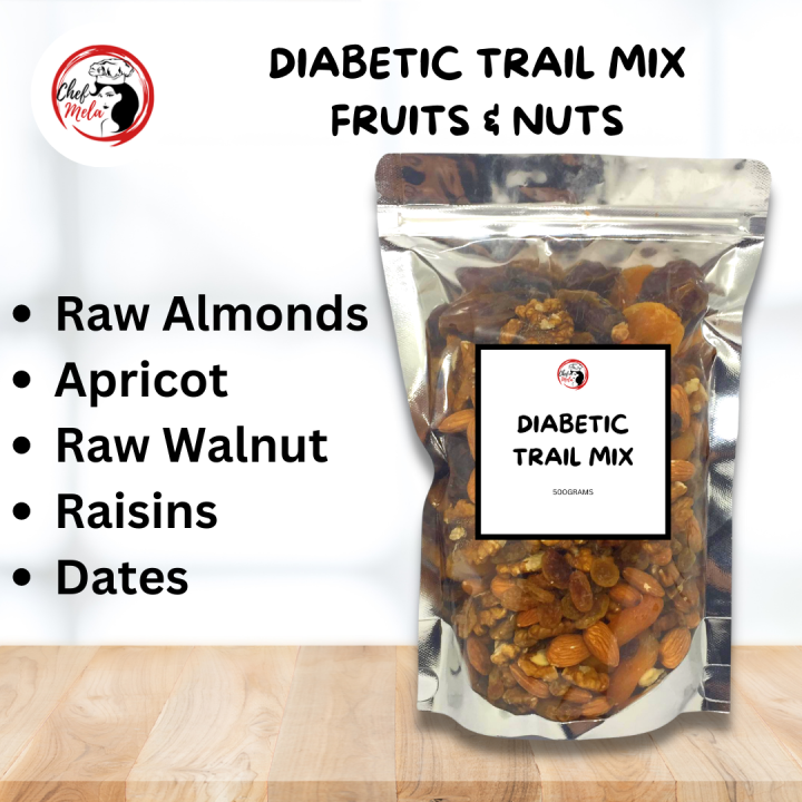 Diabetic Mixed Fruits and Nuts (500grams, 1kilo) Lazada PH