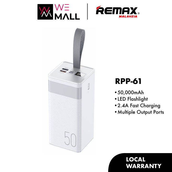 Remax RPP-61 Chinen Series 50000mAh RPP-10 30000mAh 2.4A Outdoor Power ...