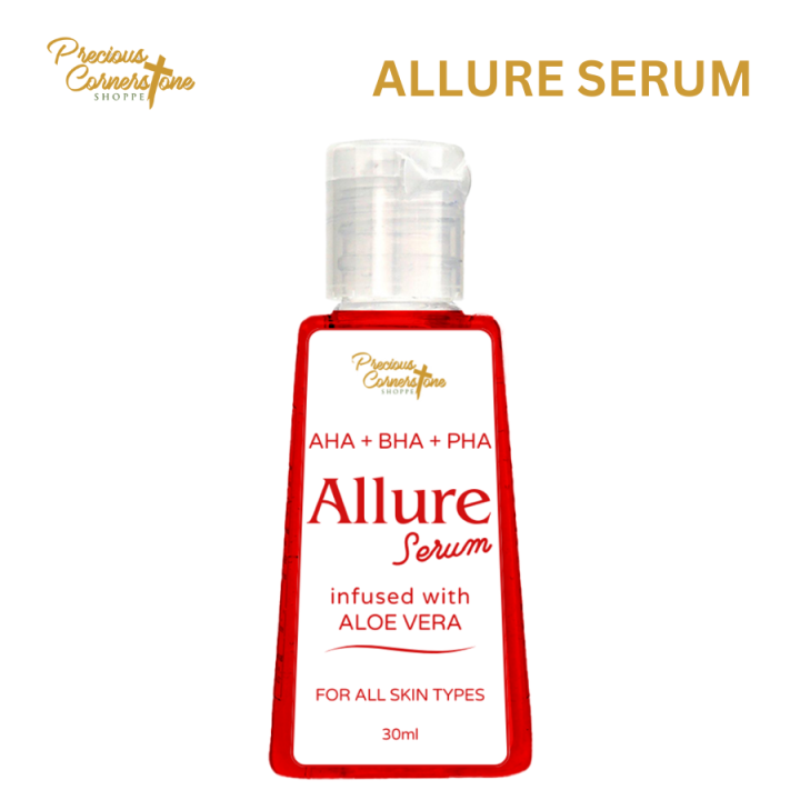 PCS Allure Serum 30ml AHA/BHA/PHA Serum Whitening + Moisturizing ...