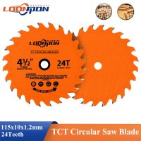 Loonpon 115mm Carbide Circular Saw Blade TCT Wood Carving Disc Tungsten Carbide Tip Cutting Disc Wheel For Woodworking Tool