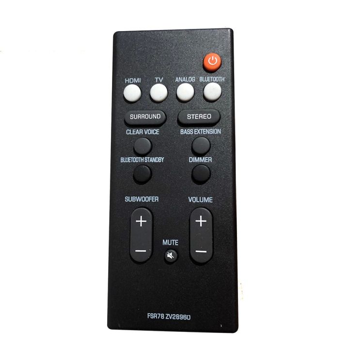 new-remote-control-fsr78-zv28960-for-yamaha-yas-106-yas-207-ats-1060-yas-107-ats-1070-high-fidelity-bluetooth-soundbar-system