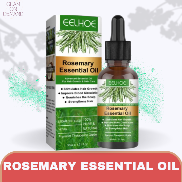 EELHOE rosemary hair care essential oil, anti-broken hair, nourishing ...