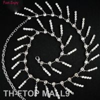 2023FTOP MALL9 Belly High-end Waist Chain Tassel Rhinestone New Color Accessories