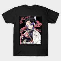 Kimetsu ไม่มี Yaiba Demon Slayer Shinobu Kocho เสื้อยืด Demon Slayer T เสื้อ Tanjirou Giyuu Zenitsu Fairy lS-5XL