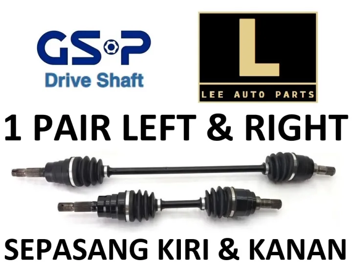 TOYOTA VIOS NCP42 DRIVE SHAFT (1 PAIR) GSP BRAND (SEPASANG) Lazada
