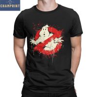 Mens Ghostbusters Movie Music Ghost Busters T Shirt Pure Cotton Clothes Awesome Tee Shirt