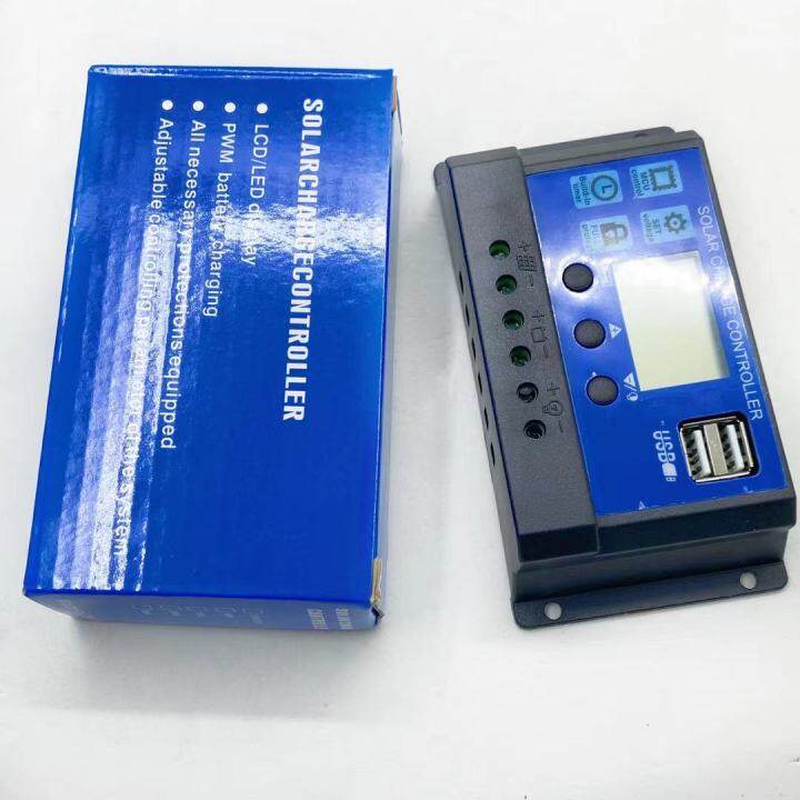 10a-20a-30a-solar-panel-charger-controller-battery-regulator-usb-lcd-โซล่าชาร์จเจอร์