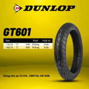 Vỏ lốp xe máy Dunlop GT601 110 70-17 Không ruột