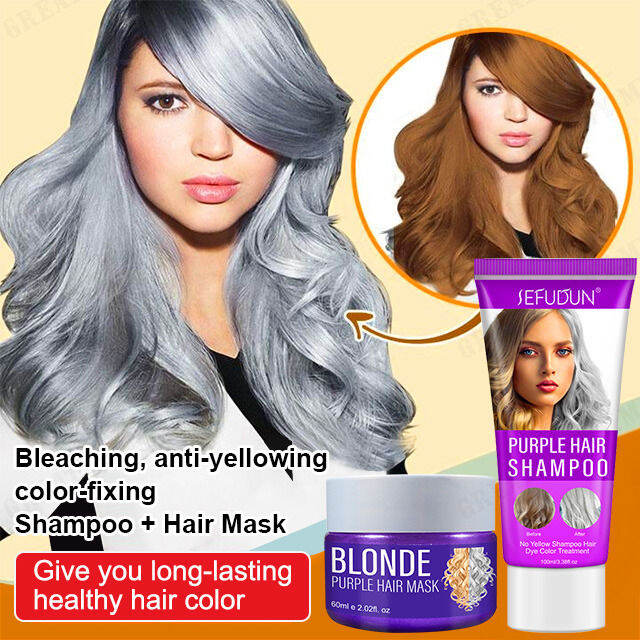 greatfunny Purple Hair Mask Say Goodbye to Dry and Lifeless Hair ...