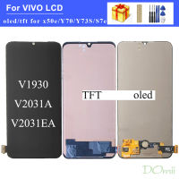 Oled/LCD TFT สำหรับ Vivo X50e Vivo Y70 Vivo Y73s Vivo S7e จอแสดงผล LCD อะไหล่สัมผัสทำให้เป็นดิจิทัลประกอบหน้าจอ