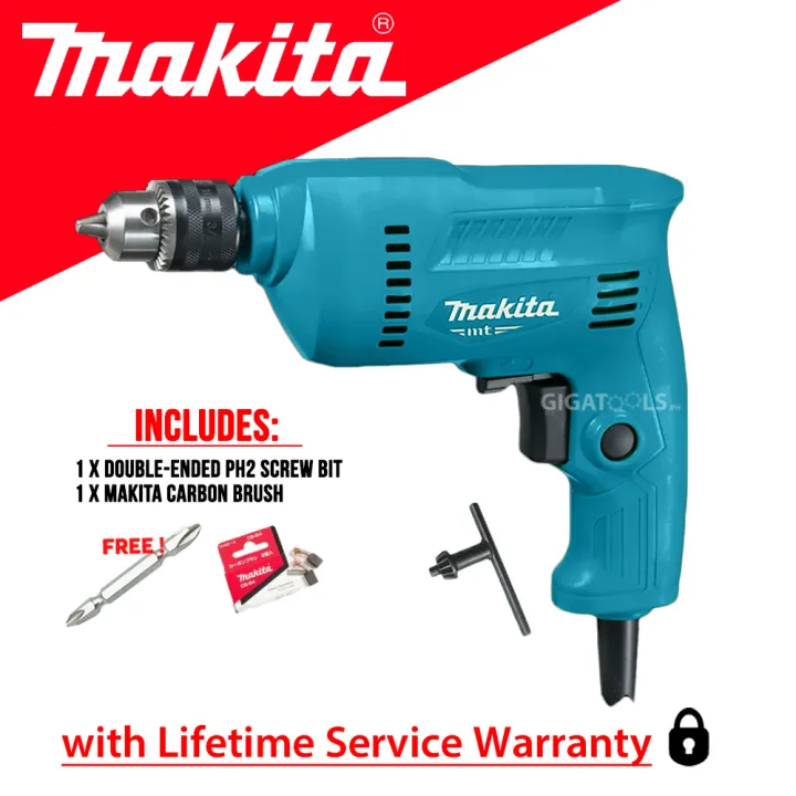 Makita MT M0600B Hand Drill 3/8" 10mm (350W) with FREE Screw