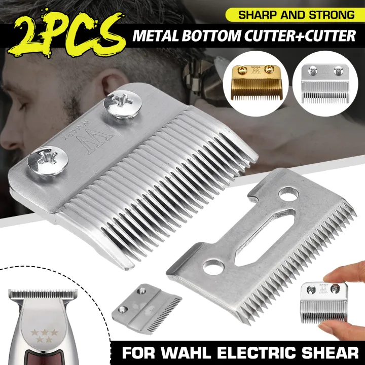 For Wahl Electric Shear Metal Bottom Clipper Replace Blade Hair Ceramic