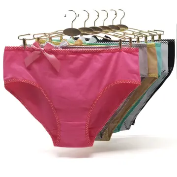 6 Pieces/lot Cotton Panties Plus Size Underwear Women Briefs