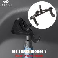 Trunk Hook Hanger สำหรับ Tesla รุ่น Y ที่เก็บกระเป๋าที่ใส่สกรูแบริ่ง Mounting Organizer อุปกรณ์เสริมในรถยนต์