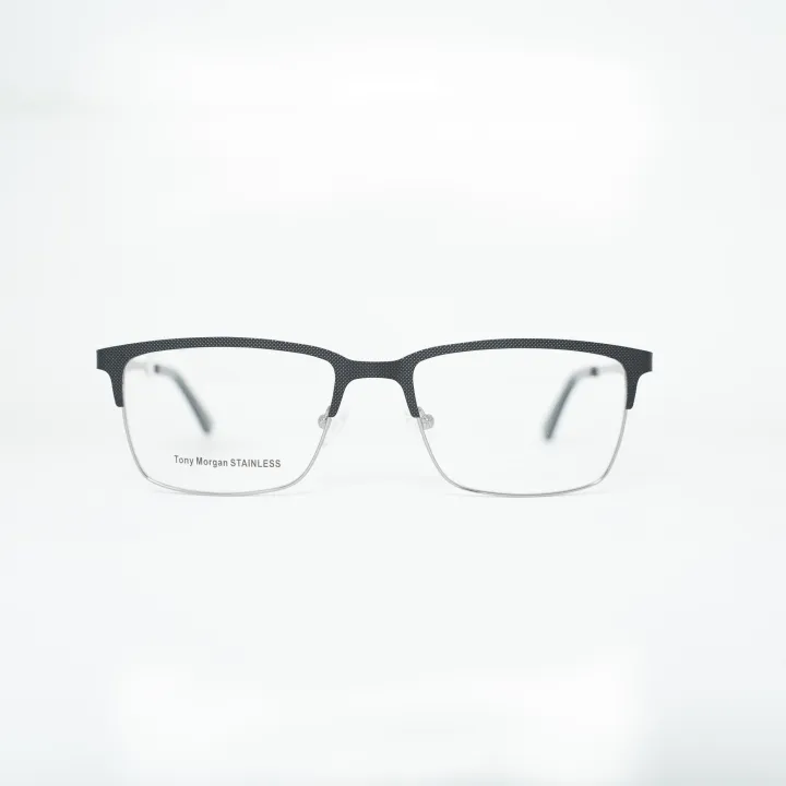 Tony Morgan Eyeglasses for Men TM0033BLK55 -Vision Express with Anti ...