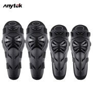 4Pcs Motorcycle Elbow Pads Knee Guards Protective Gear Elbow Knee Shin